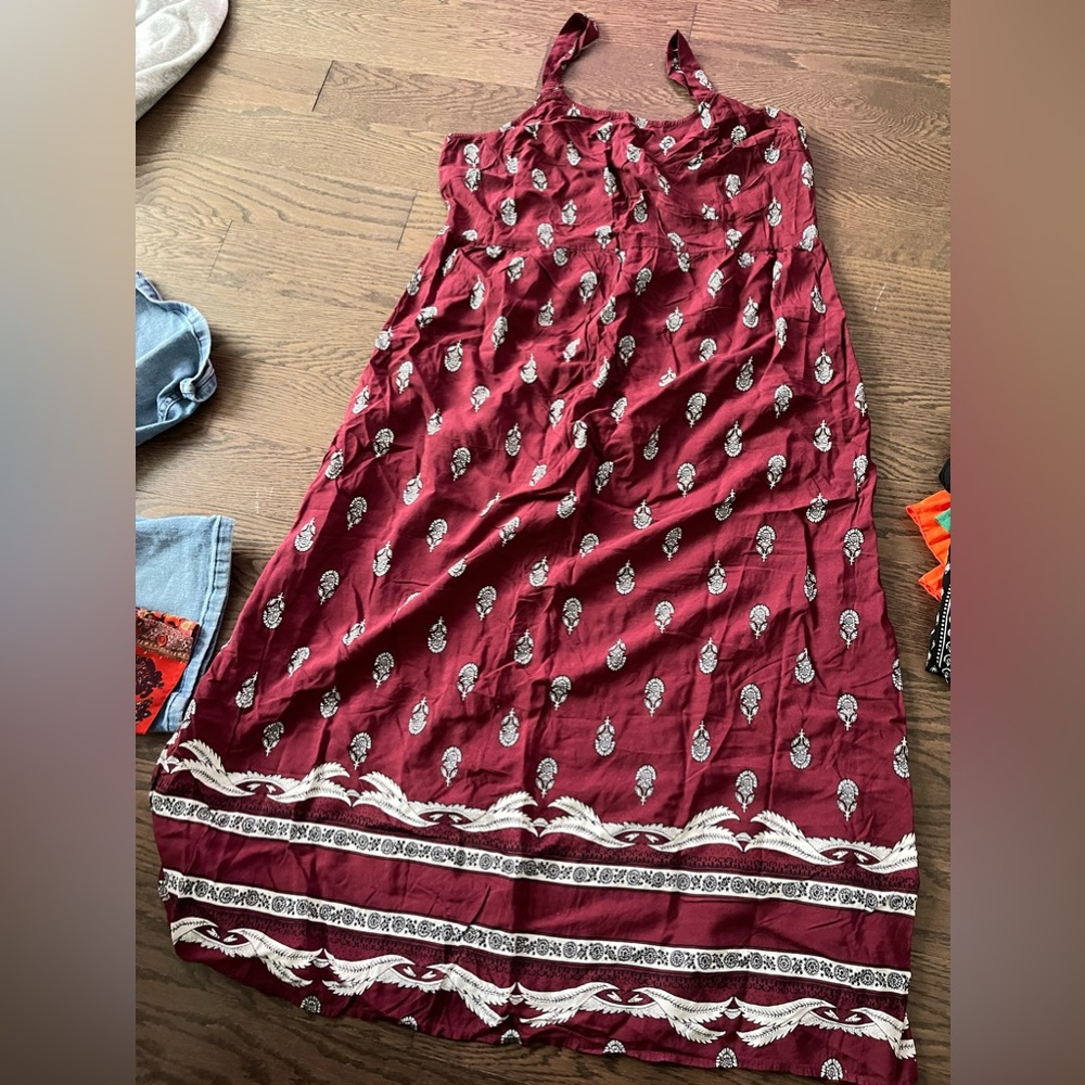 All over print dress